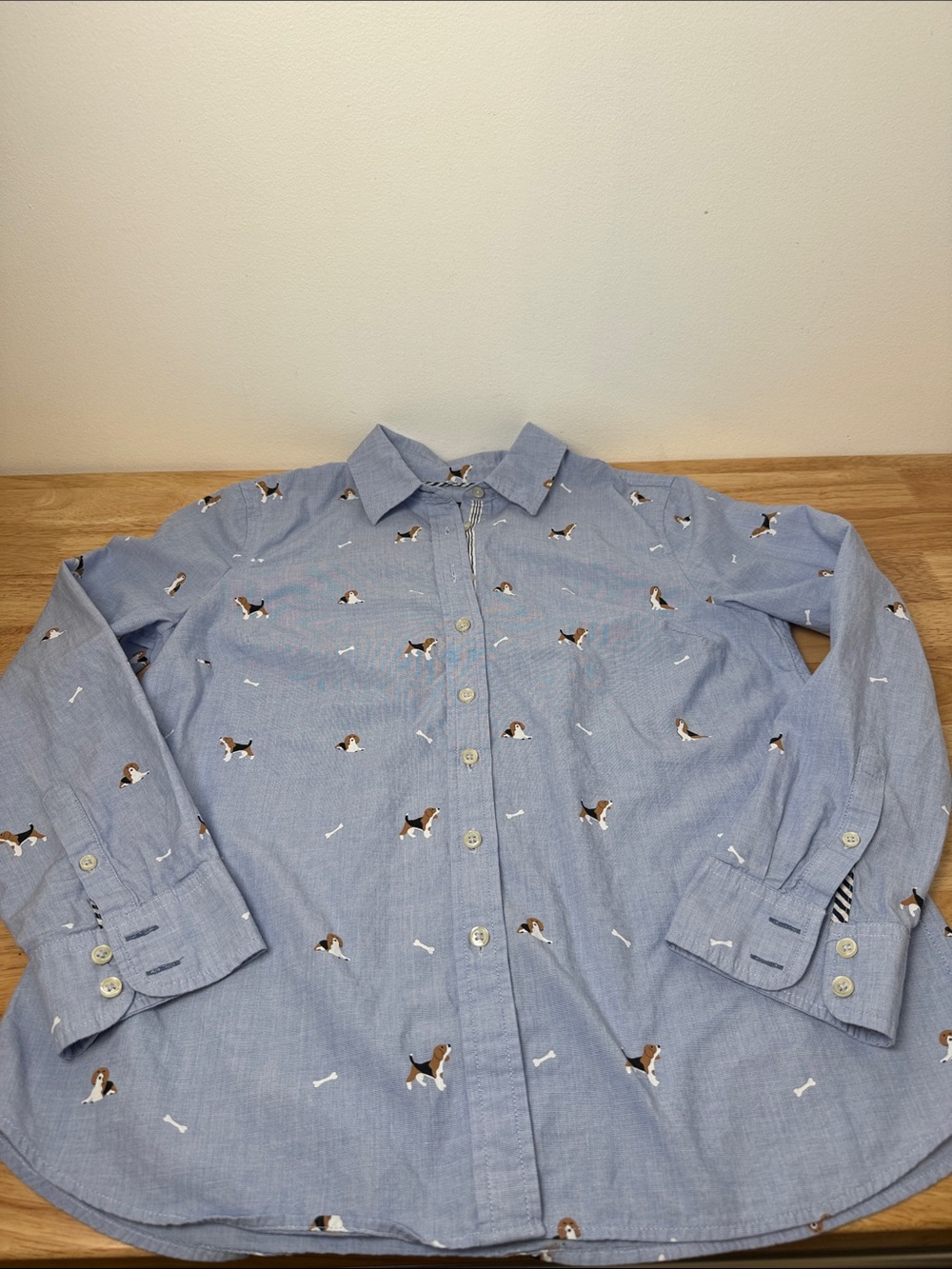 100% cotton | Petite women’s Talbots | Tops | Fetching Beagle Dog Print - Picture 11 of 15